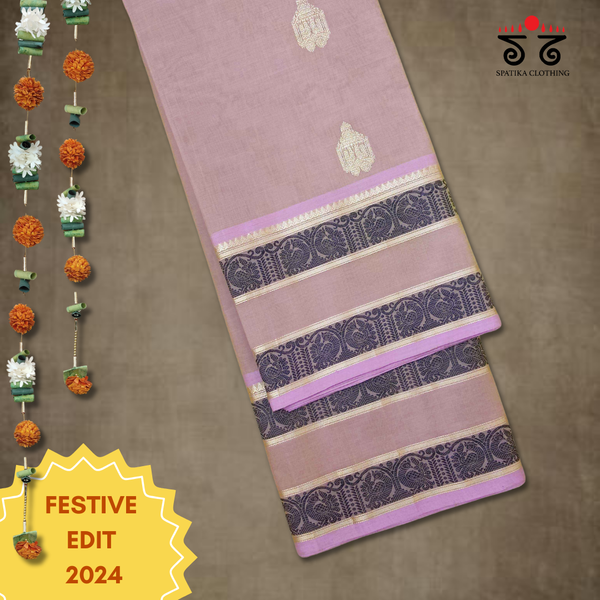 Vintage Kanjivaram Saree in Cotton