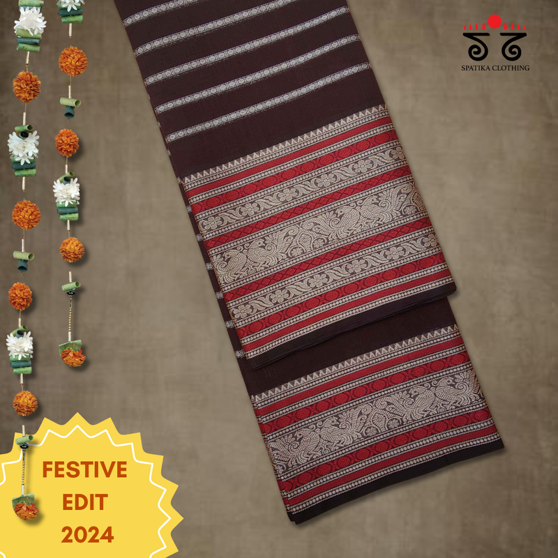 Vintage Kanjivaram Saree in Cotton