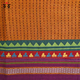 Hand- Embroidered Khun Blouse Fabric