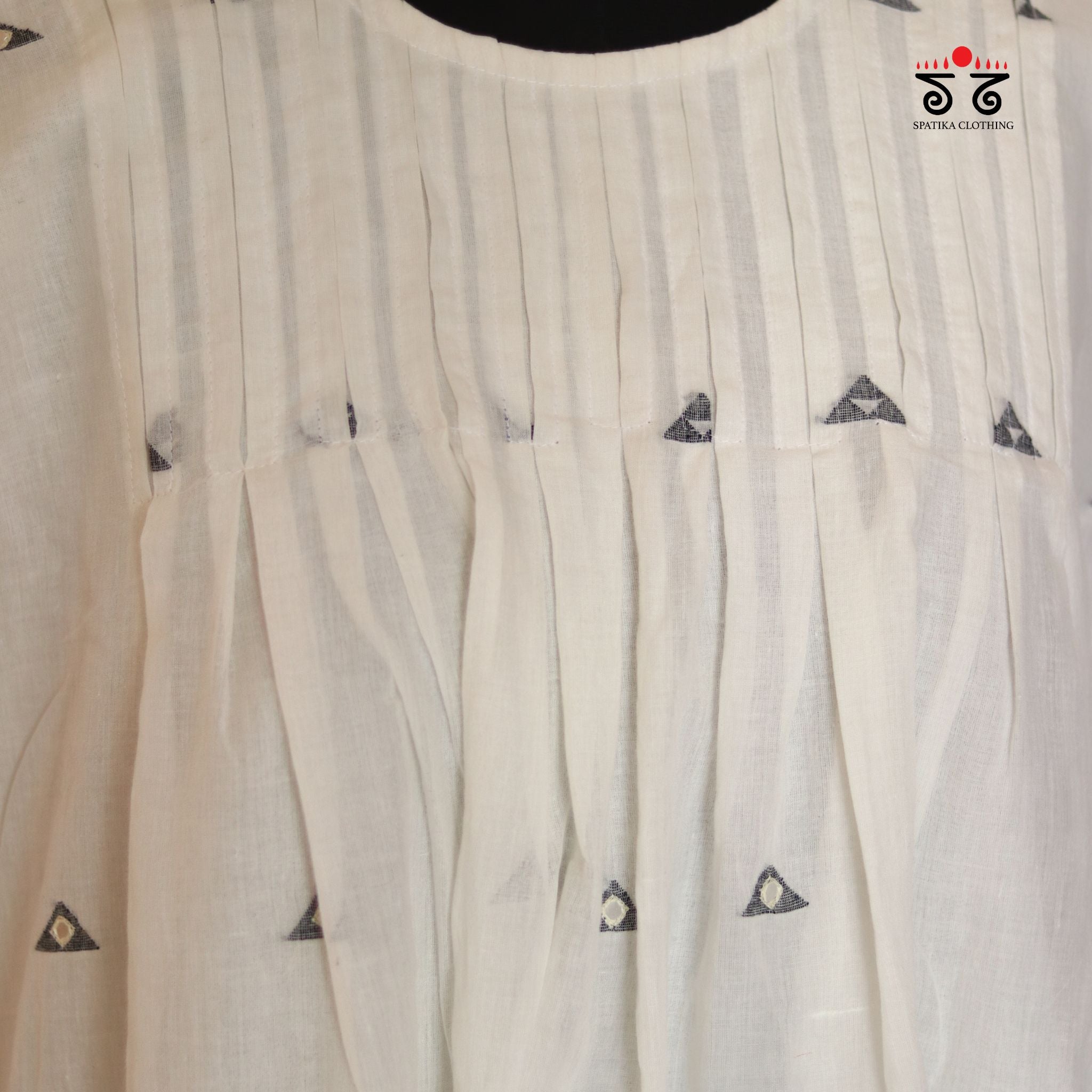 Jamdhani Hand Embroidered Top