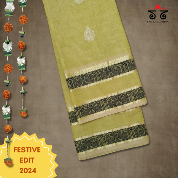 Vintage Kanjivaram Saree in Cotton