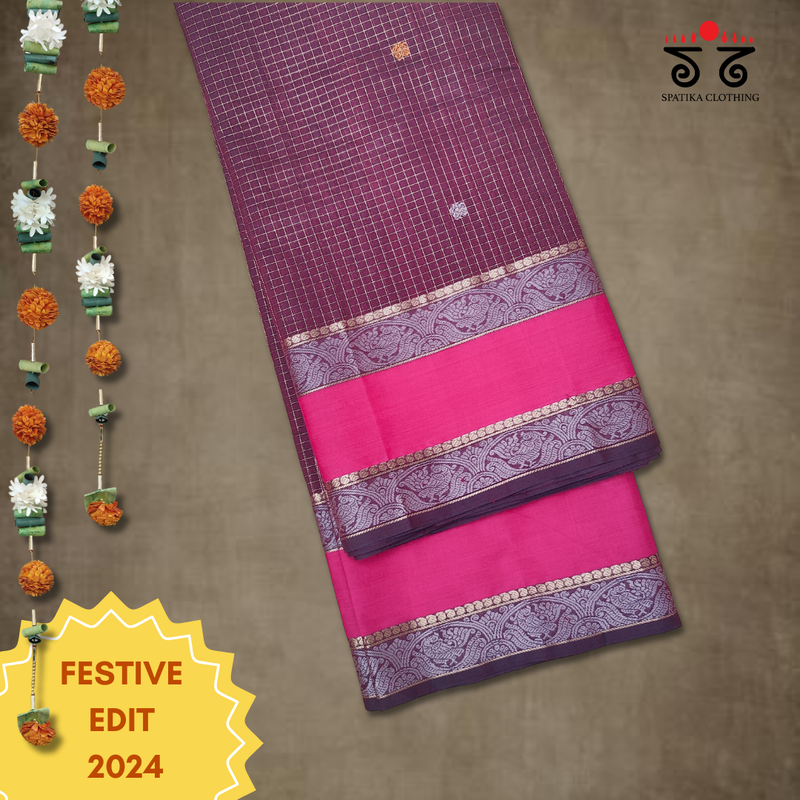 Vintage Kanjivaram Saree in Cotton