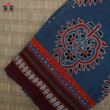 Hand - Embroidered Khun Blouse Fabric