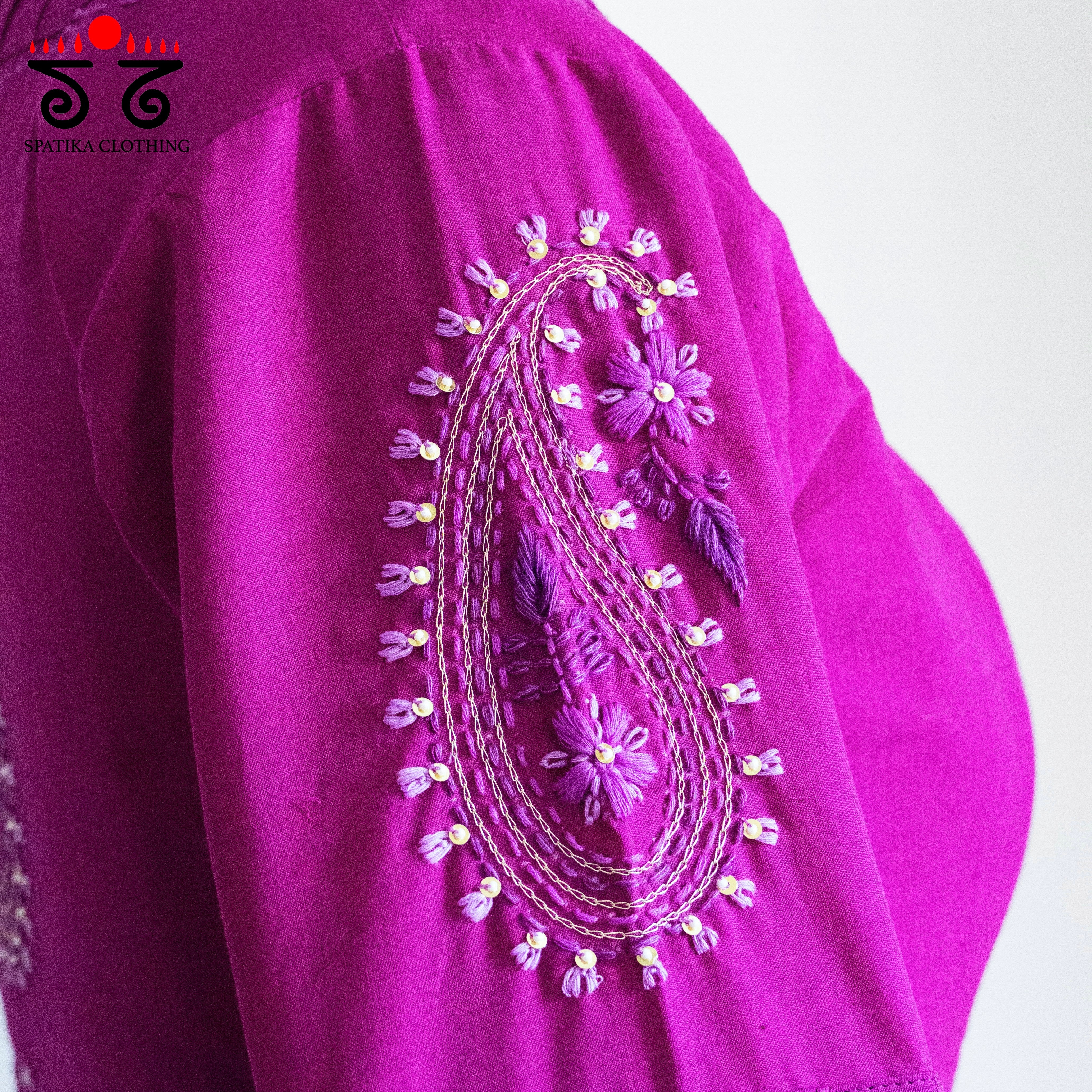 The Chikankari Pink Blouse - New Version!