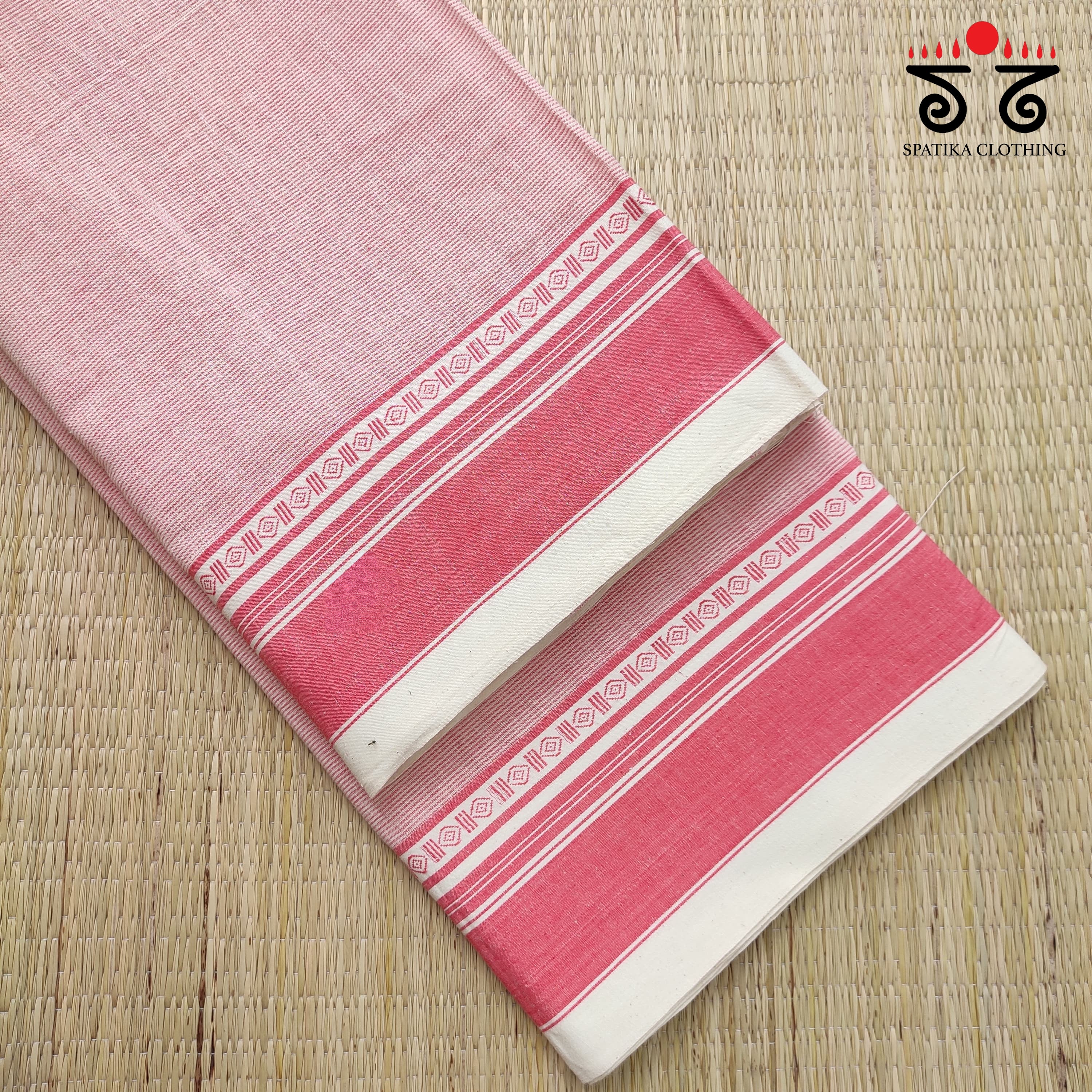Aane Hejje - Pink & White Revival Saree