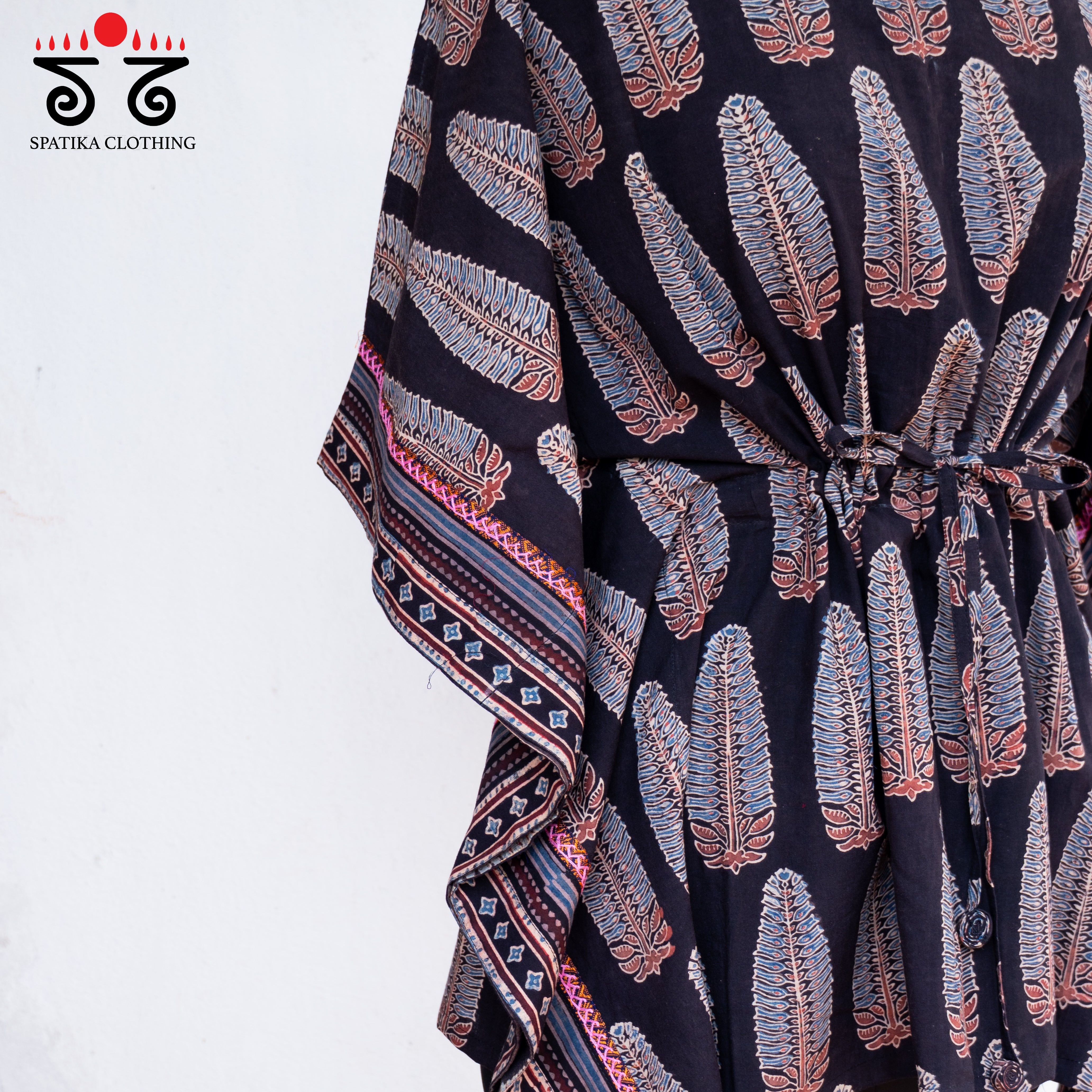 Hand embroidered Kaftan Top