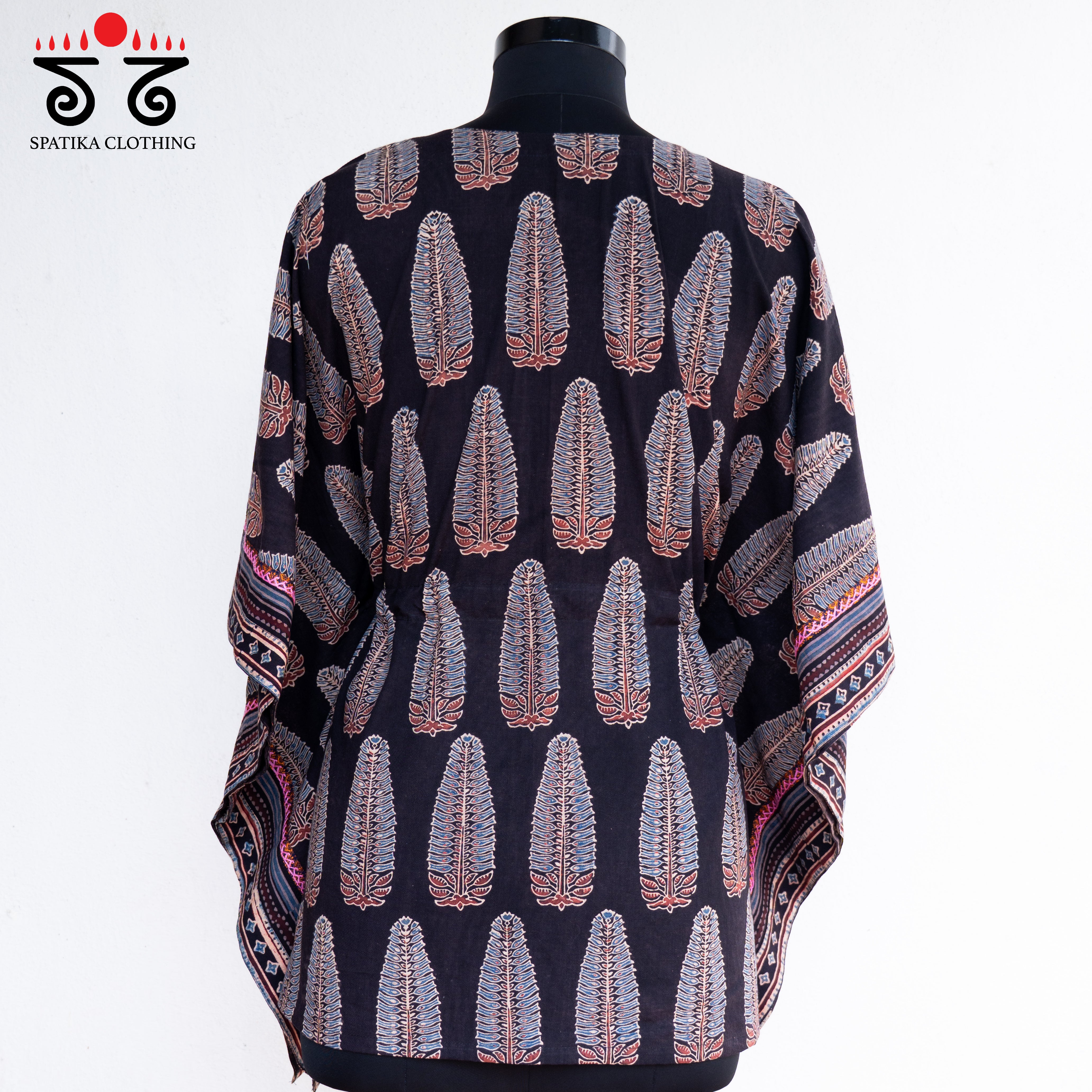 Hand embroidered Kaftan Top