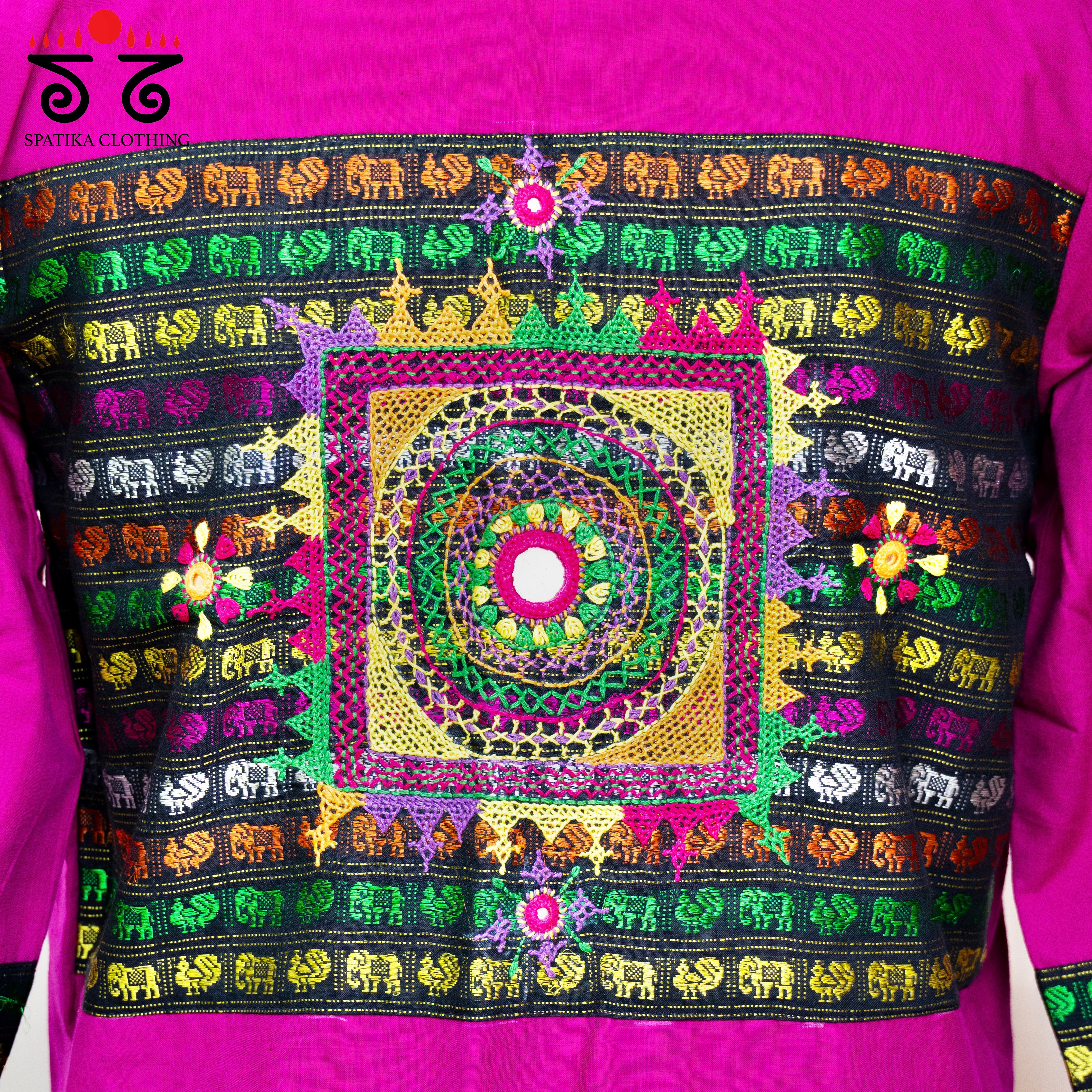 Hand-embroidered Jacket