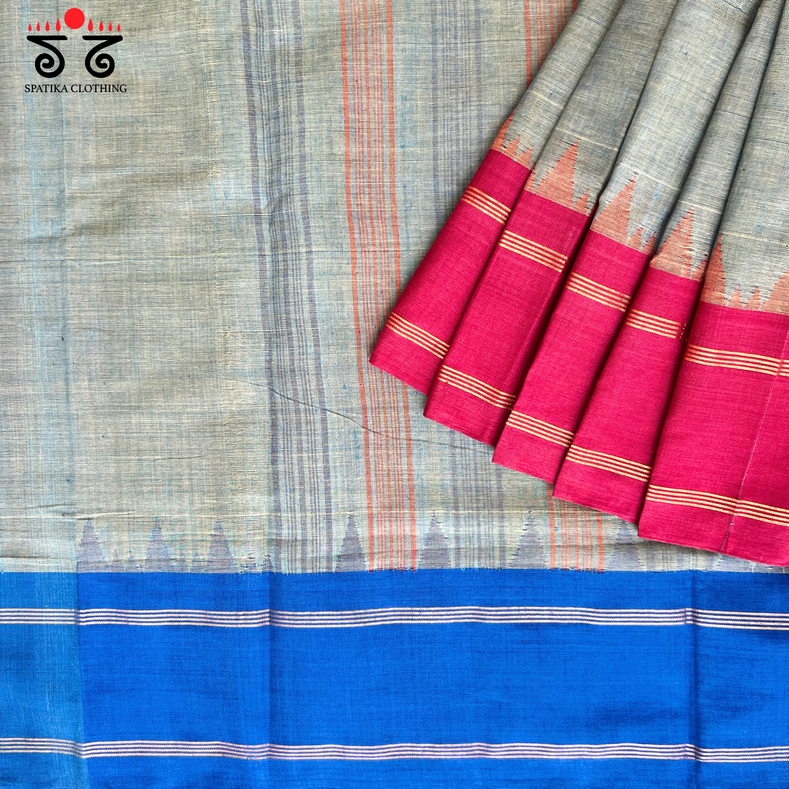 Ponduru Handspun Cotton Saree