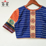 The Ikat - Pen Kalamkari Blouse