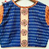 The Ikat - Pen Kalamkari Blouse