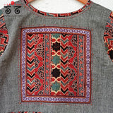 The Ajrak Patchwork Blouse