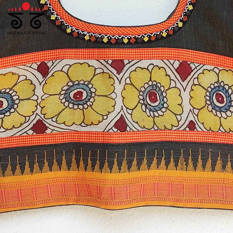 Ponduru - Pen Kalamkari Blouse