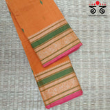 Kanchi Handwoven Cotton Saree