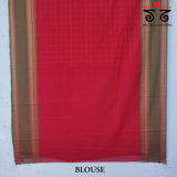 Korvai Kanchi Cotton - Handwoven Saree