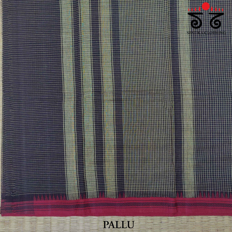 Ponduru Handspun Cotton Saree