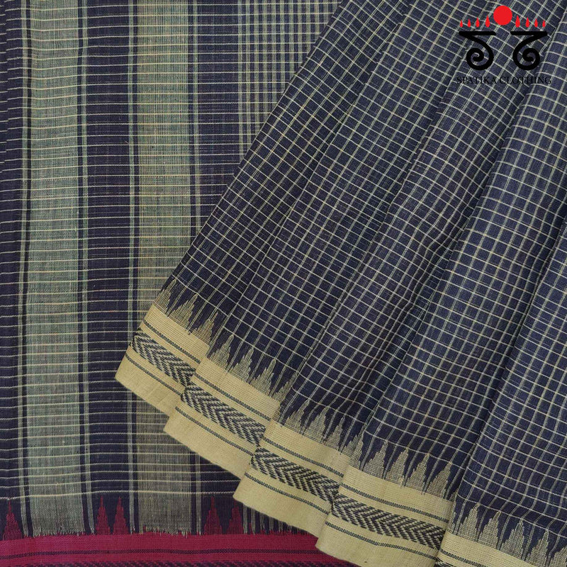 Ponduru Handspun Cotton Saree