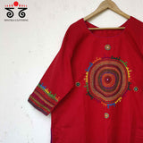 Lambani Hand - Embroidered Short Kurta