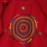 Lambani Hand - Embroidered Short Kurta