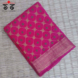 Banjara Handembroidery on Mangalagiri Cotton Blouse Fabric