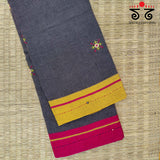 Handembroidered Patteda Anchu Saree