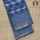 Akola Handblock Print on Kota Saree