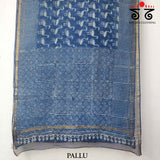 Akola Handblock Print on Kota Saree