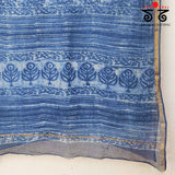 Akola Handblock Print on Kota Saree