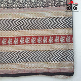 Handblock Printed Cotton Saree