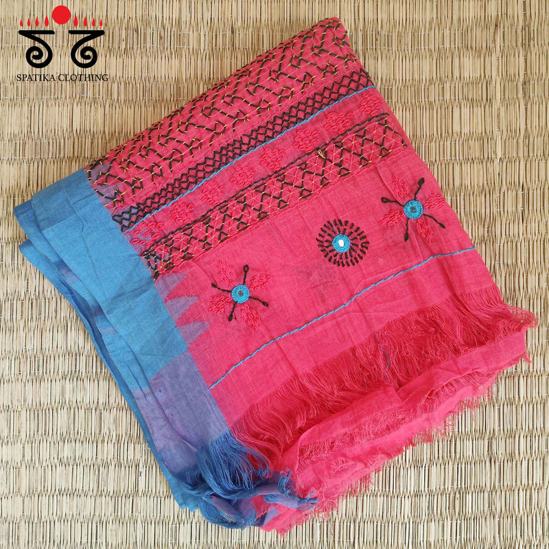 Lambani on Ponduru Hand Embroidered Dupatta