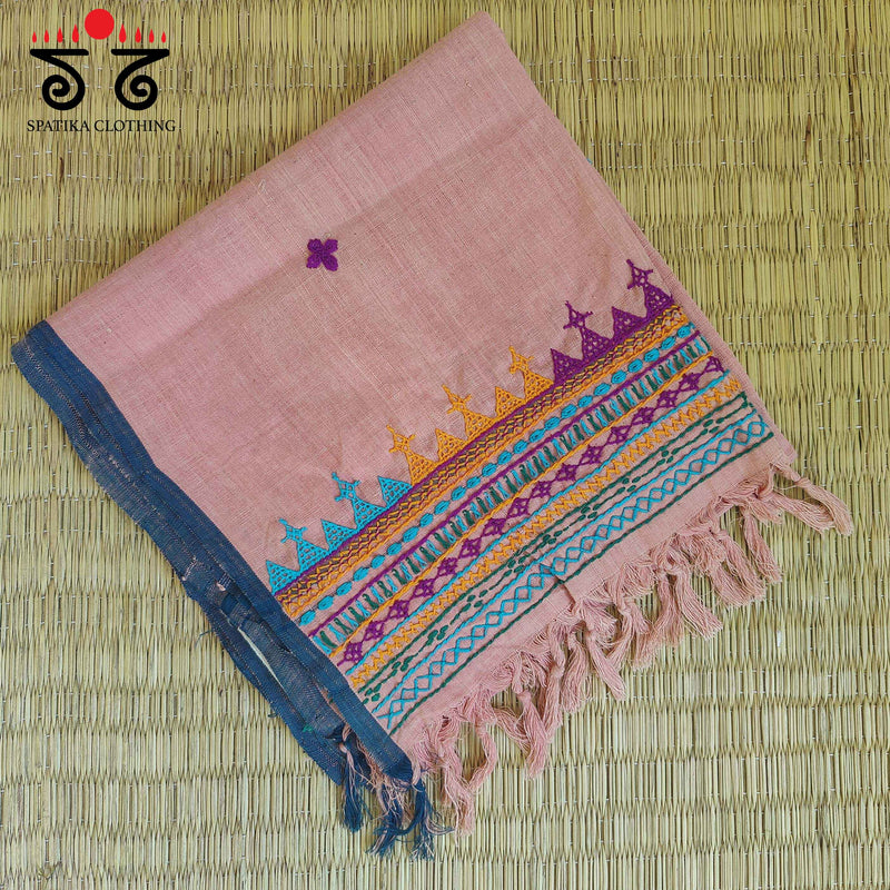 Lambani on Ponduru Hand Embroidered Stole