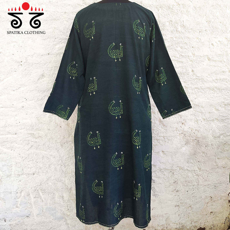 Akola - Hand Embroidered Kurta