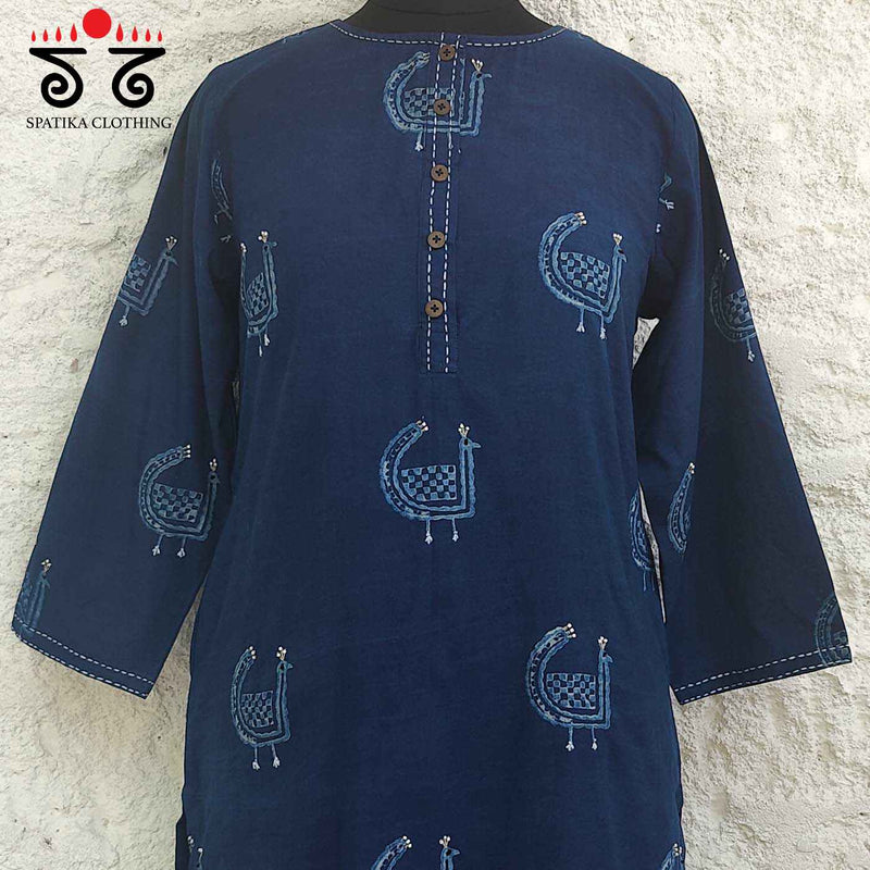 Akola - Hand Embroidered Kurta