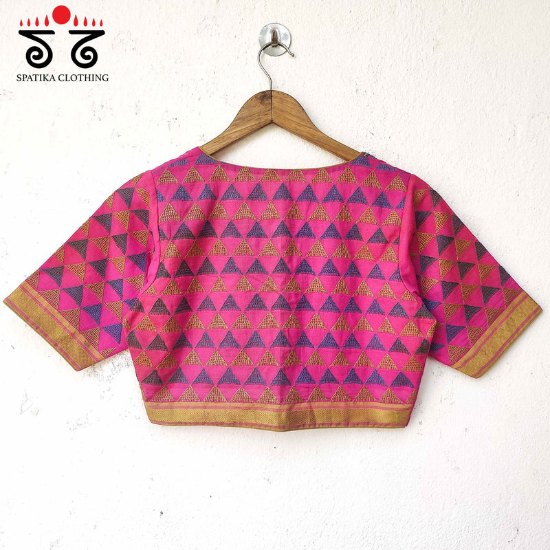 Banjara on Mangalagiri Cotton Blouse