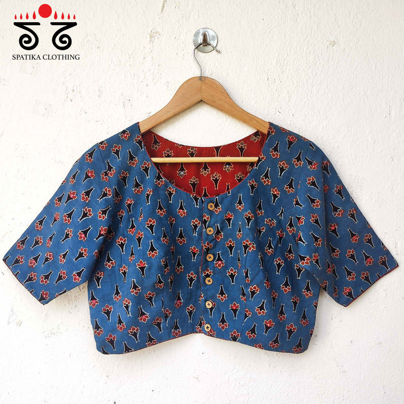 The Ajrakh Reversible Blouse