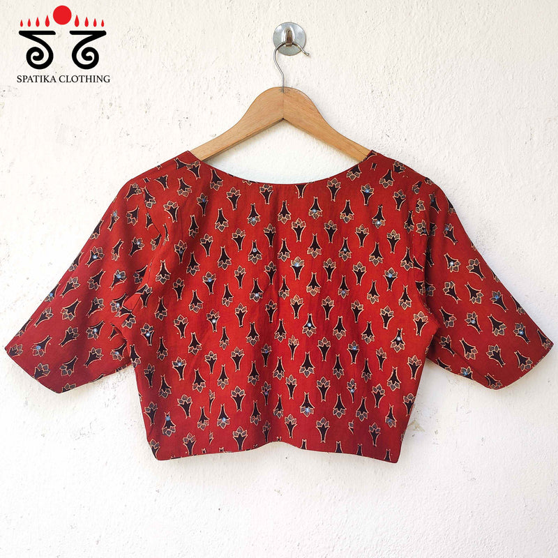 The Ajrakh Reversible Blouse