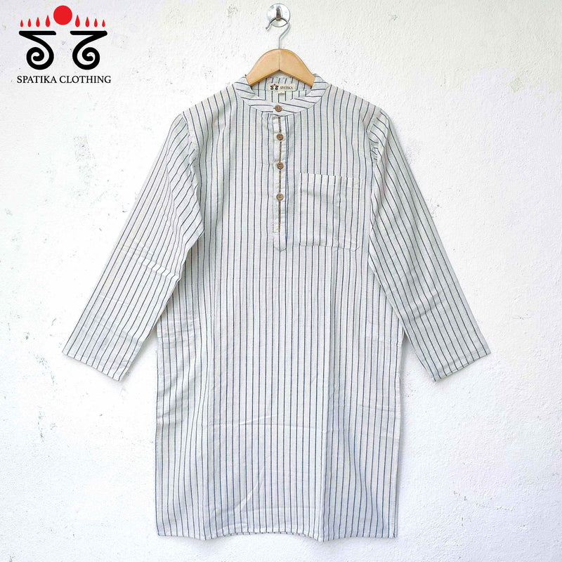 Men's Handwoven Cotton Kurta