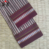 Striped Ajrakh - Khun Blouse Fabric