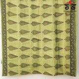 Bagru Handblock Print on Handwoven Cotton Saree