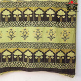 Bagru Handblock Print on Handwoven Cotton Saree