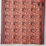 Bagru Handblock Print on Handwoven Cotton Saree