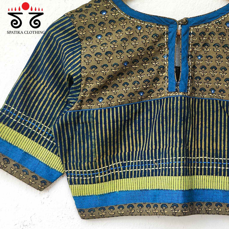 The Ajrakh - Ponduru Blouse