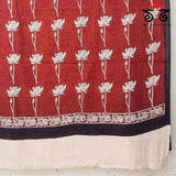 Handblock Printed Cotton Saree