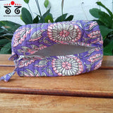 Quilted - Sanganeri Handblock Printed Pouch