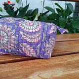 Quilted - Sanganeri Handblock Printed Pouch