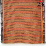 Bagh Handblock Print on Silk Cotton Saree