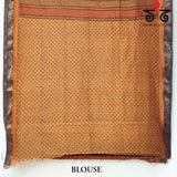 Bagh Handblock Print on Silk Cotton Saree