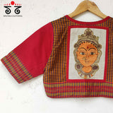 The Pen Kalamkari Hand Embroidery Blouse