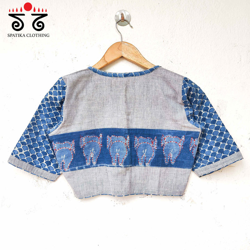 Elephant Handcrafted blouse