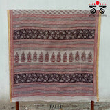 Bagh Handblock Print on Cotton Saree